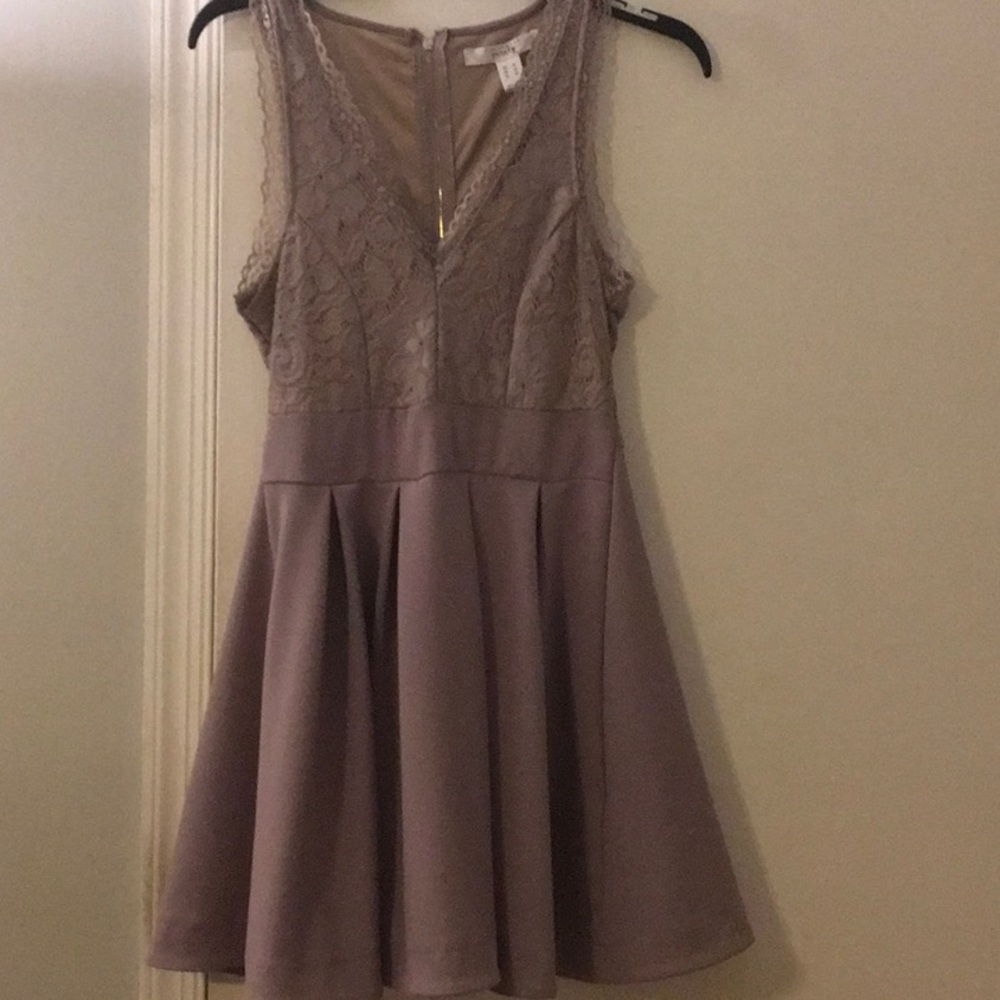 New with tags on pale, purple streetwear society, medium skater dress